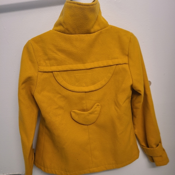 EUC Mustard Yellow Coat - Picture 2 of 4